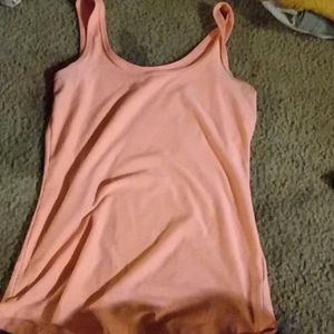 Peach pink tank top